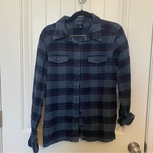 Patagonia Women Sz 6 Fjord Flannel